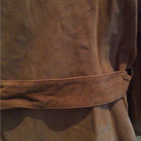 SOLD NWT Vintage Terry Lewis Luxuries Suede Jacket Coat Size Large - Picture 4 of 6